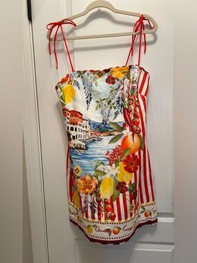 Ever New Beautiful Italian Amalfi Style Sundress